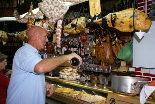 Enjoying Tapas in Malaga © Ian & Andrea Treleaven